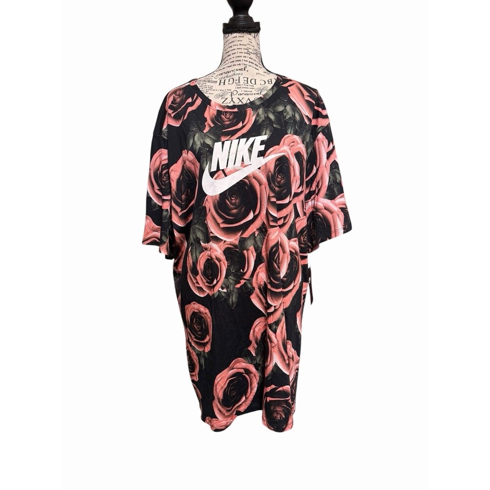 Nike Men’s Af1 Rose Aop T-Shirt Black/Rose Size XXL  New With Tags Streetwear